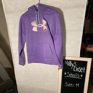 Purple/Pink Camo Under Armour Sweatshirt
